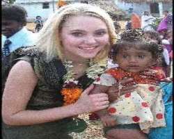 She is also humanitarian and works for Human Rights, Animal Rights, and the Environment with 'Changing the World'.